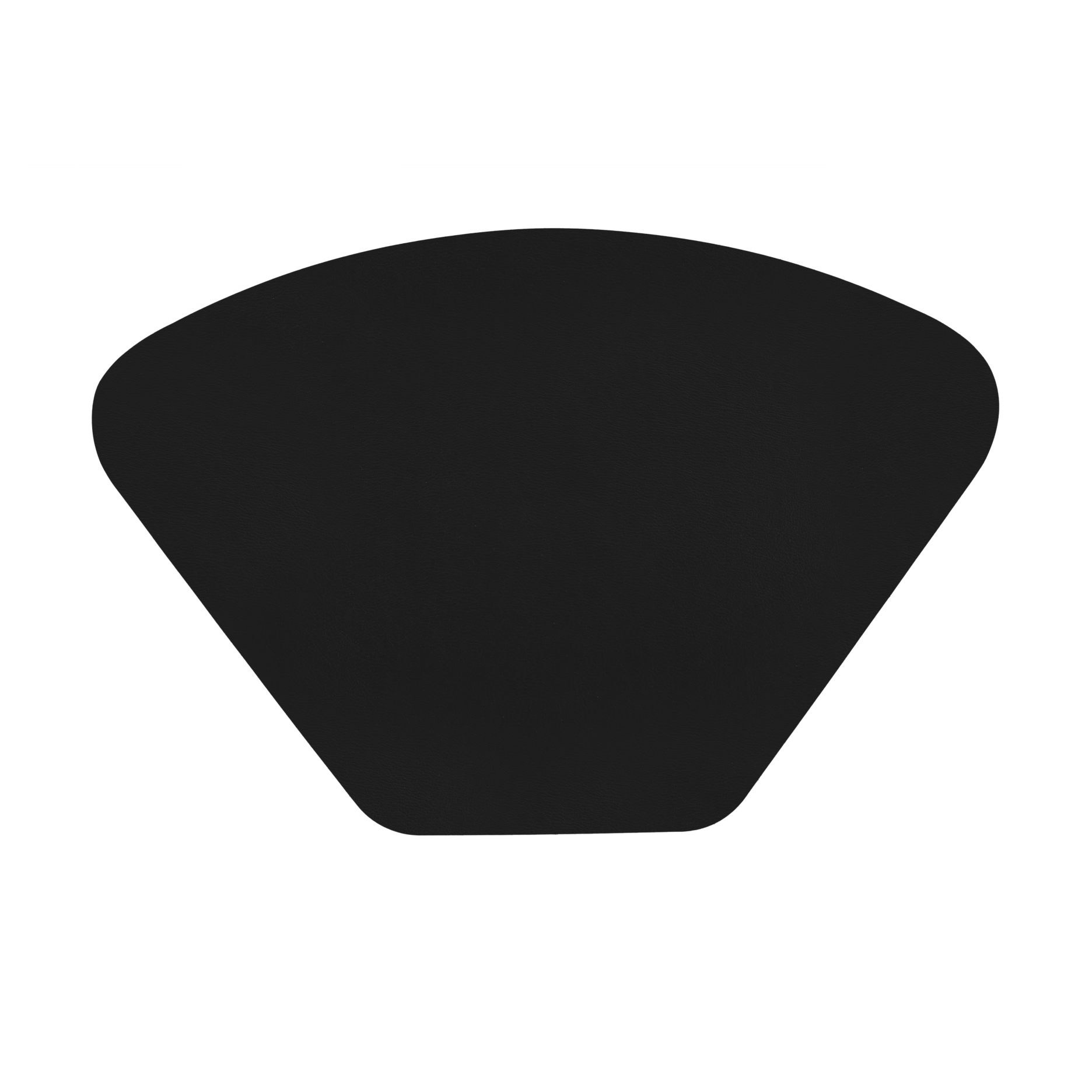 Togo Wedge 32 × 48 cm - black