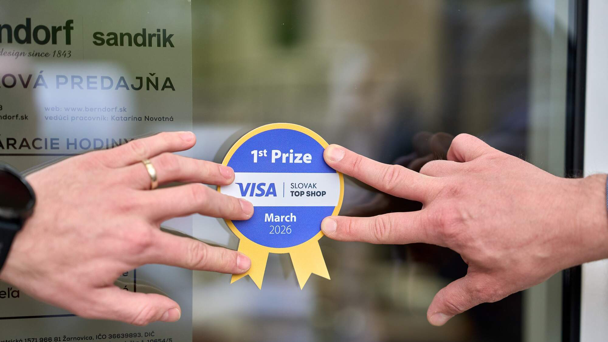 NAJLEPŠÍ NÁKUPNÝ ZÁŽITOK MAREC 2026<br /> <strong>VISA SLOVAK TOP SHOP </strong>