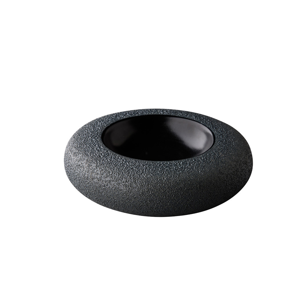 Vulcanic donut miska čierna 17 cm